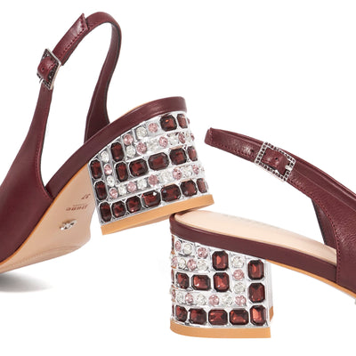 CATHARINE - BURGUNDY