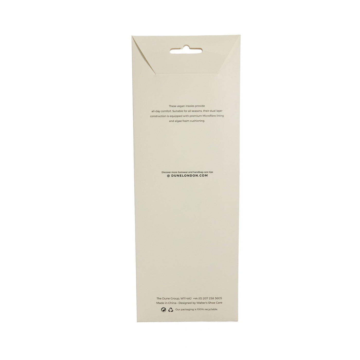 VEGAN INSOLES M - TAN